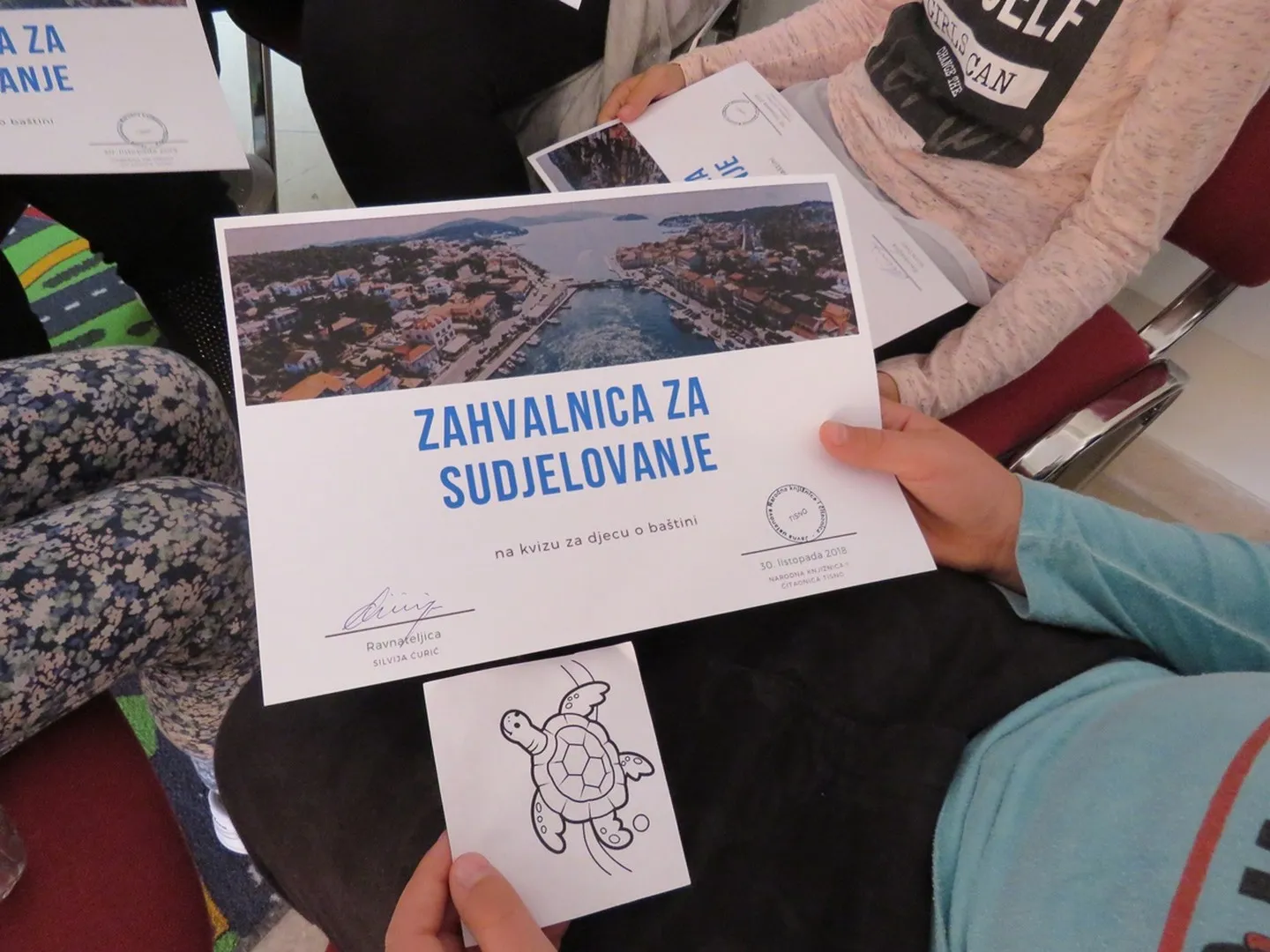 Kviz o baštini u Knjižnici