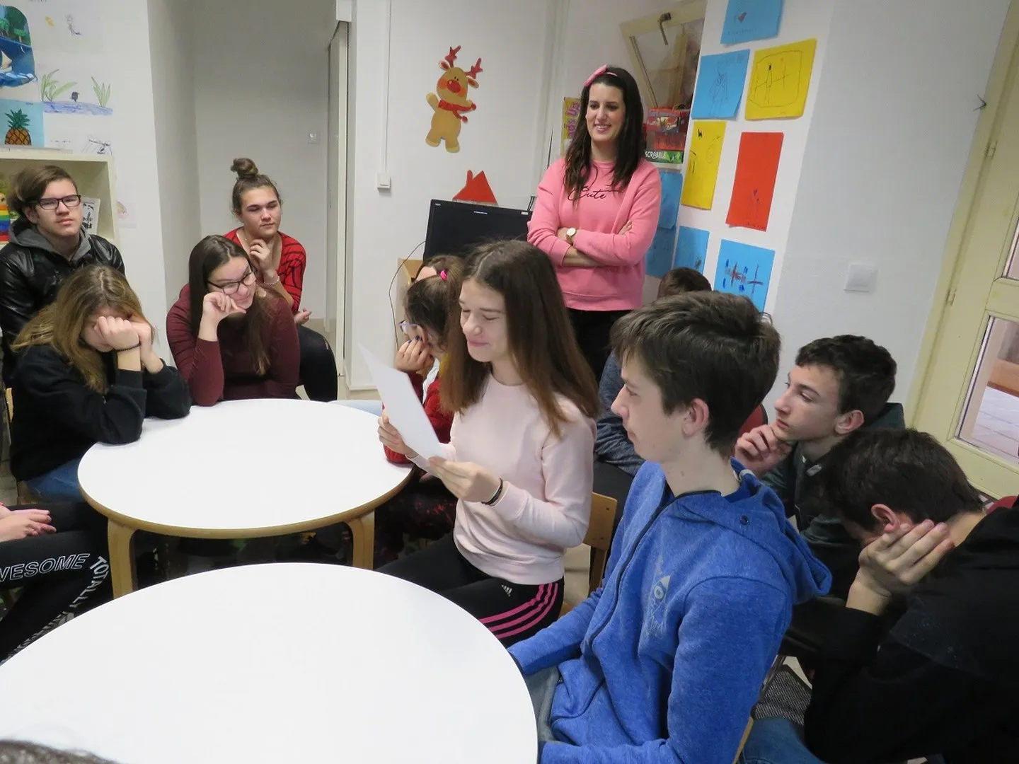 Dan materinskog jezika i glagoljice s učenicima Osnovne škole Vjekoslava Kaleba!