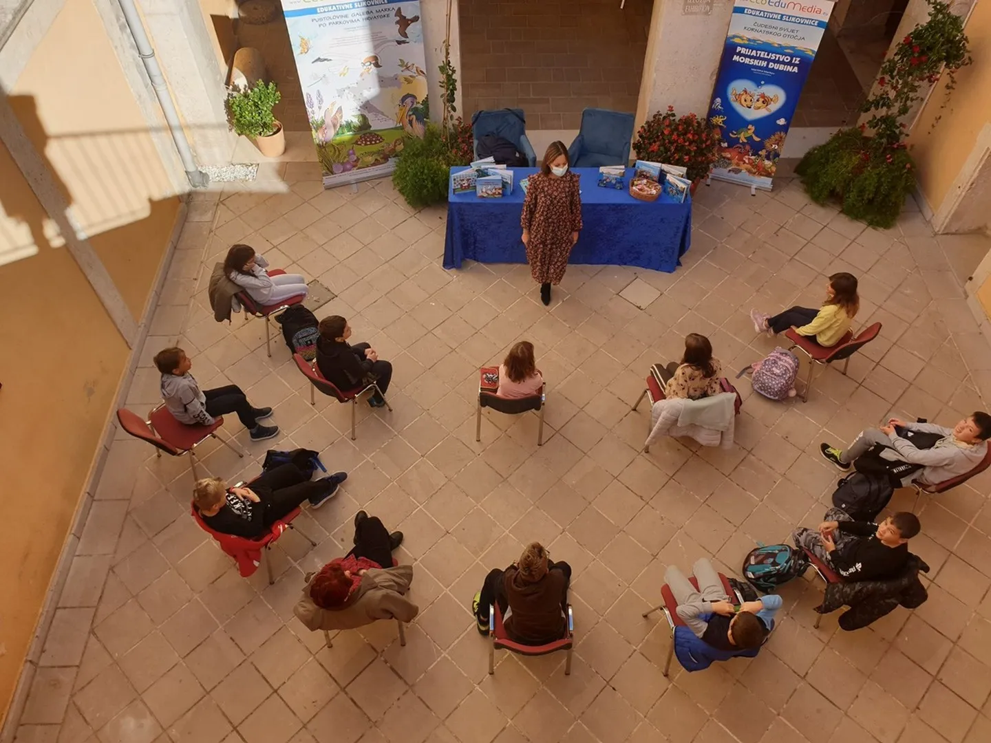 Predstavljanje serijala edukativnih slikovnica „Pustolovine galeba Marka po parkovima Hrvatske“