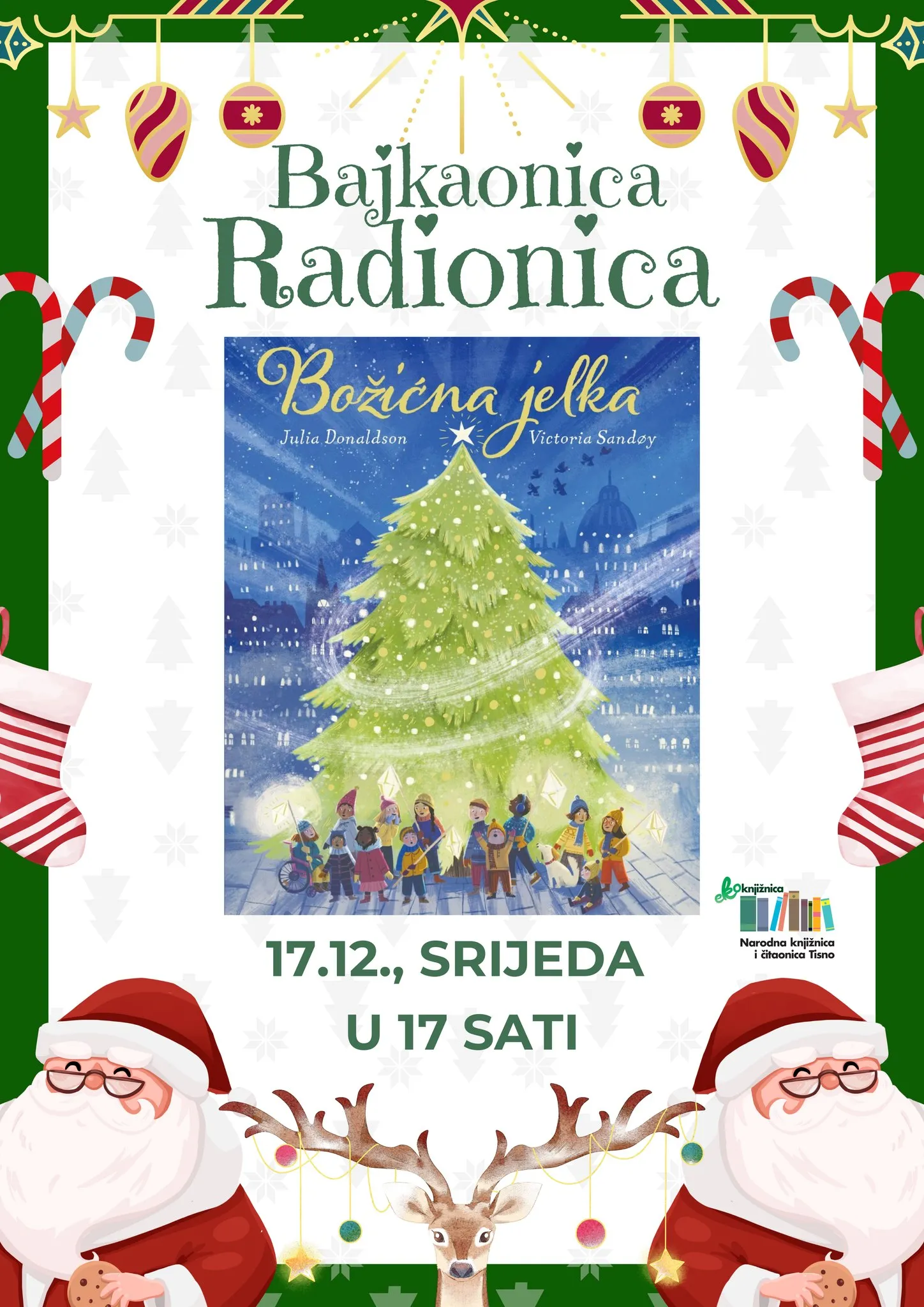 Bajkaonica &amp; Radionica "Božićna jelka"