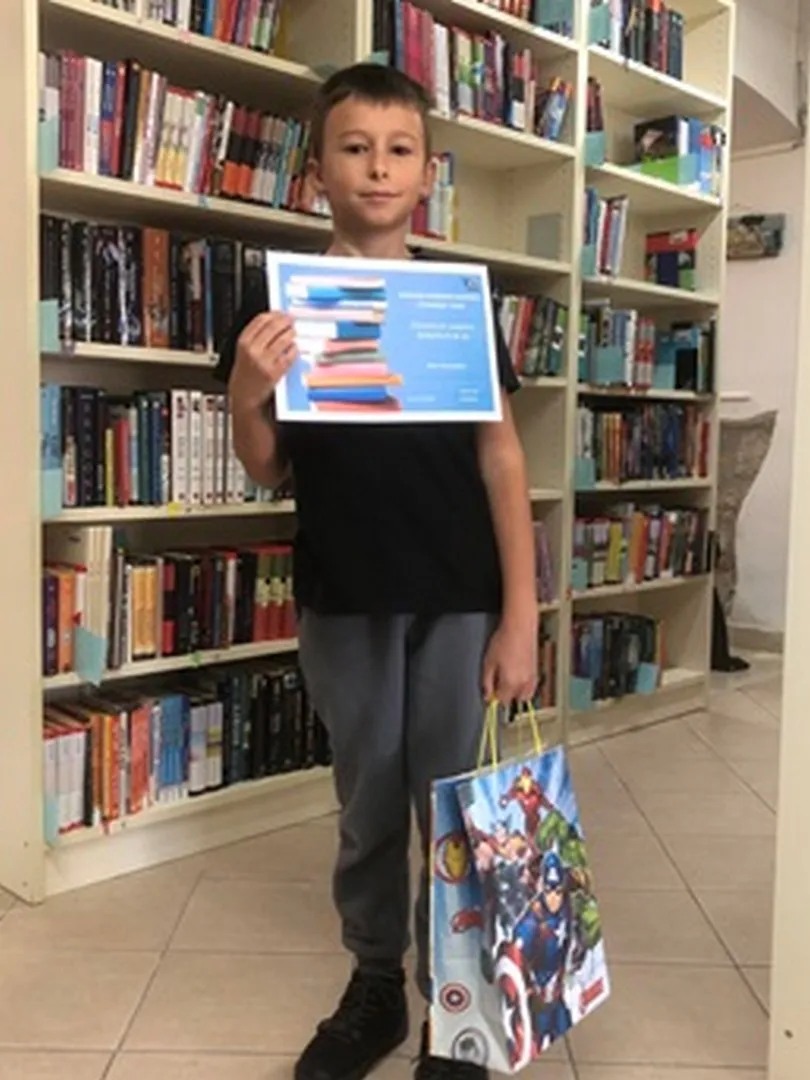 IZBOR ZA NAJČITATELJA GODINE NKČ TISNO 2024.GODINE!