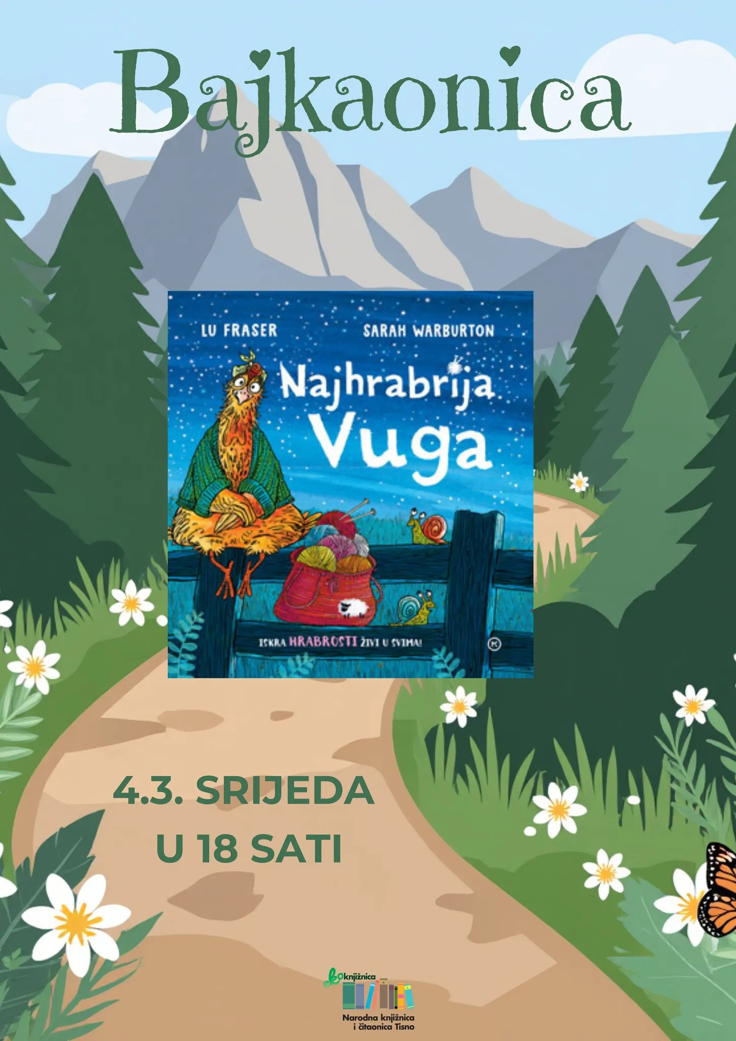 Bajkaonica - Najhrabrija Vuga